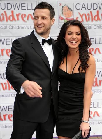 Rachael Cordingley and Carl Froch