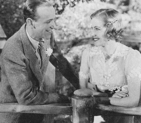 Fred Astaire and Joan Fontaine