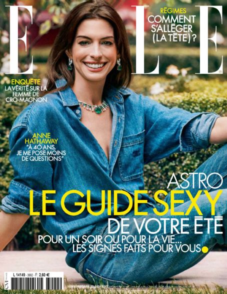 Anne Hathaway - Elle Magazine Cover [France] (23 June 2022)