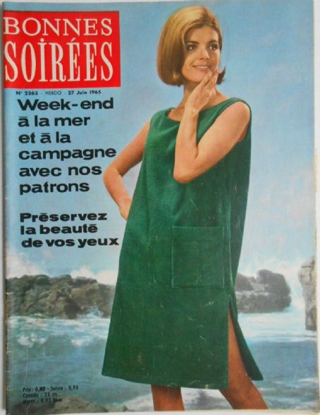Françoise Hardy, Bonnes Soirees Magazine 27 June 1965 ...