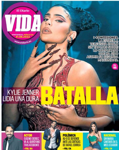 Kylie Jenner - El Diario Vida Magazine Cover [Ecuador] (31 August 2022)