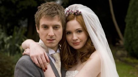 Karen Gillan and Arthur Darvill