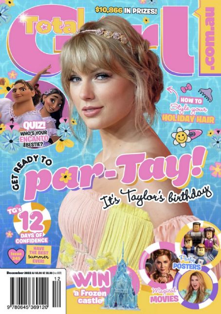 Taylor Swift - Total Girl Magazine Cover [Australia] (December 2022)