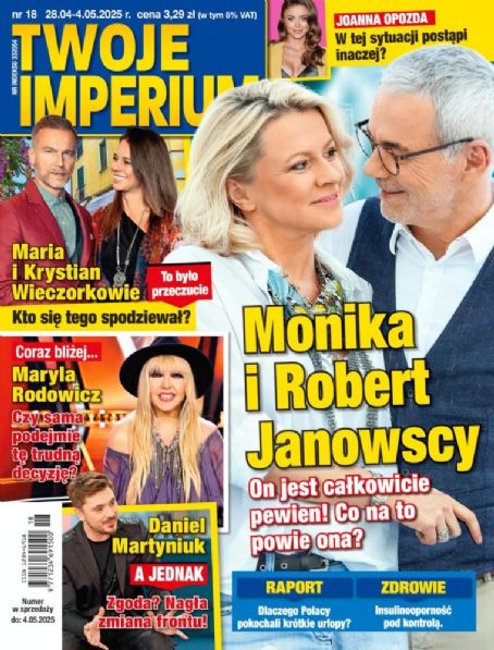 Robert Janowski and Monika Glodek - Twoje Imperium Magazine Cover [Poland] (28 April 2025)