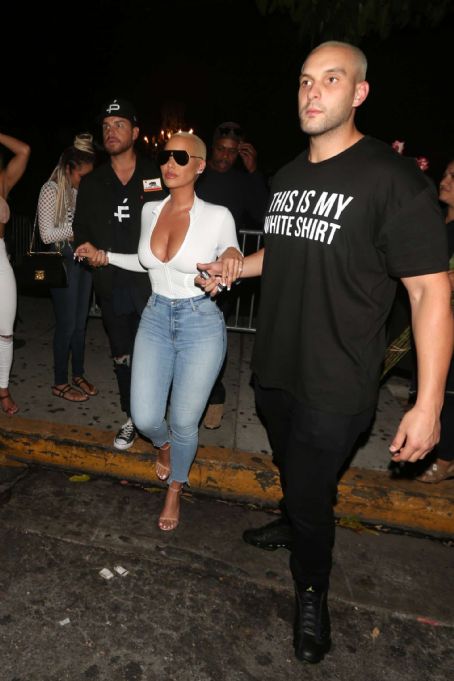 Amber Rose – Leaves Ace Of Diamonds club in West Hollywood