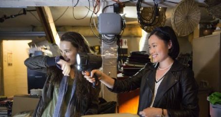 Michele Selene Ang and Katherine Langford