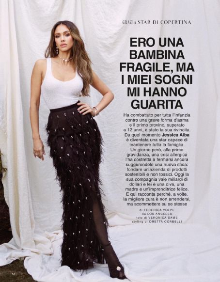 Jessica Alba - Grazia Magazine Pictorial [Italy] (23 November 2023)