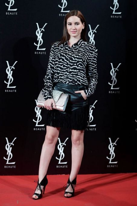 Ivana Baquero: 'YSL Beaute, THE SLIM Rouge PurCouture' Party Presentation In Madrid