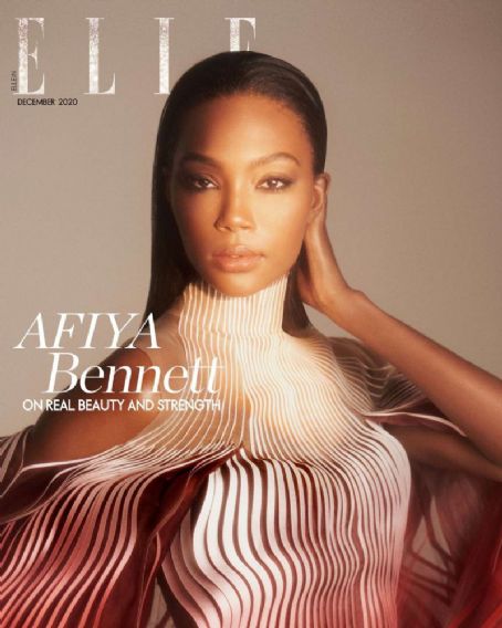 Afiya Bennett, Elle Magazine December 2020 Cover Photo - India