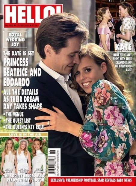 Princess Beatrice Edoardo Mapelli Mozzi Hello Magazine Cover