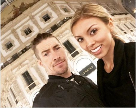 Nicky Hayden and Jackie Marin