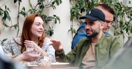 Lindsay Lohan – Out with her new Husband Bader Shammas in London