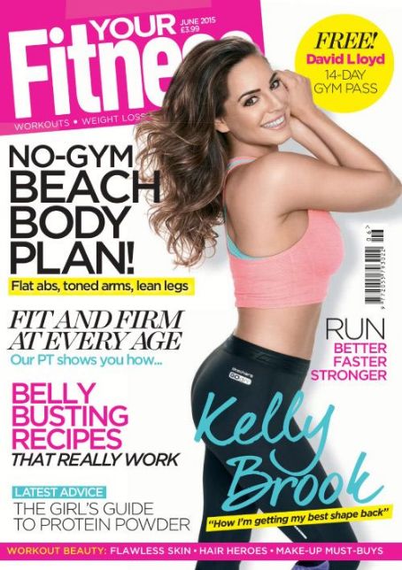 Kelly Brook - Your Fitness Magazine Cover [United Kingdom] (June 2015)
