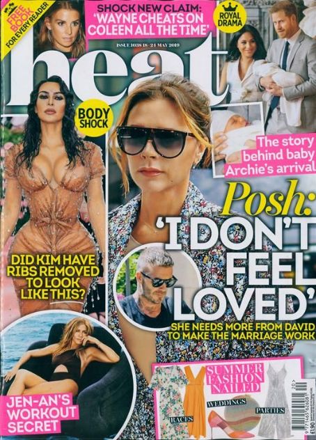 Victoria Beckham - Heat Magazine Cover [United Kingdom] (18 May 2019)