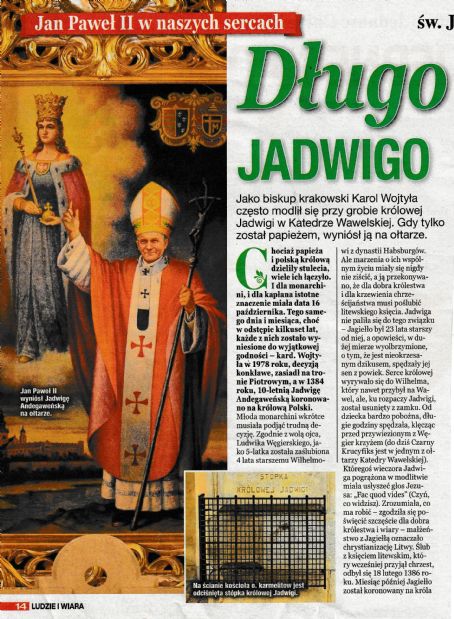 Pope John Paul II - Ludzie i Wiara Magazine Pictorial [Poland] (January 2025)