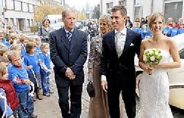Filip Meirhaeghe and Kelly Hessens