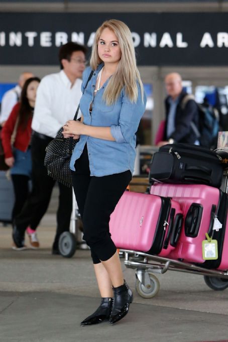 DEBBY RYAN Arrives at LAX Airport in Los Angeles | Debby Ryan Picture