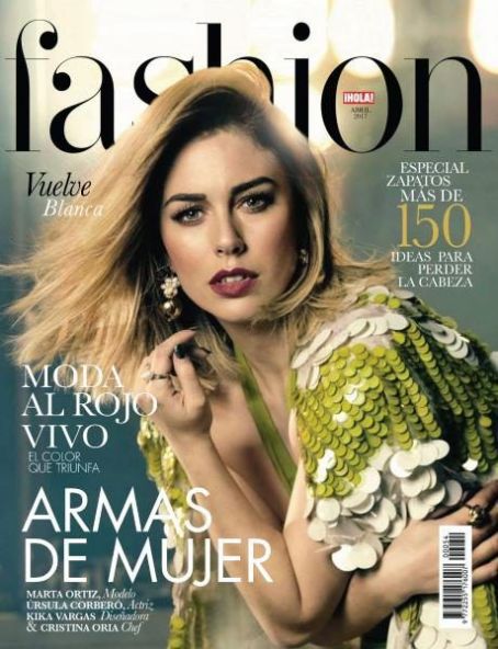 Blanca Suárez, Hola! Fashion Magazine April 2017 Cover Photo - Spain