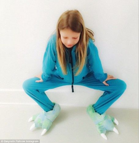 'This was my red carpet': Gwyneth Paltrow shares rare photo of her daughter Apple... as she skips Met Gala again after saying event 'sucked'