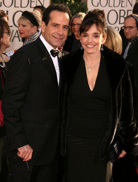 Tony Shalhoub and wife Brooke Adams.