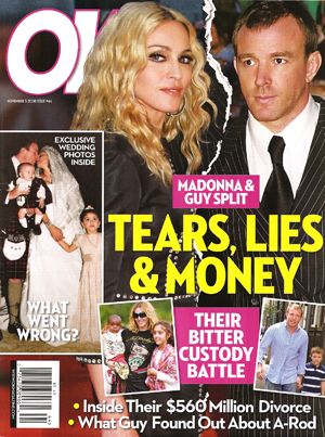 Madonna - OK! Magazine [United States] (3 November 2008)