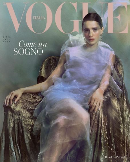 Benedetta Porcaroli - Vogue Magazine Cover [Italy] (January 2024)