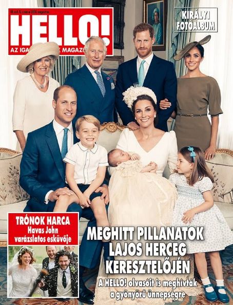 Prince Louis of Cambridge   - Hello! Magazine Cover [Hungary] (August 2018)