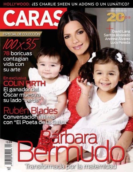 Barbara Bermudo - Caras Magazine Cover [Puerto Rico] (May 2011)