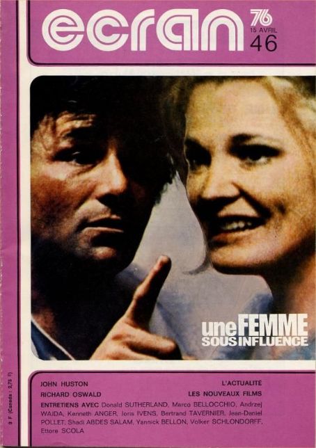 Peter Falk, Ecran Magazine April 1976 Cover Photo - France