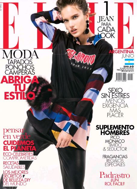 Kinga Trojan, Elle Magazine June 2018 Cover Photo - Argentina