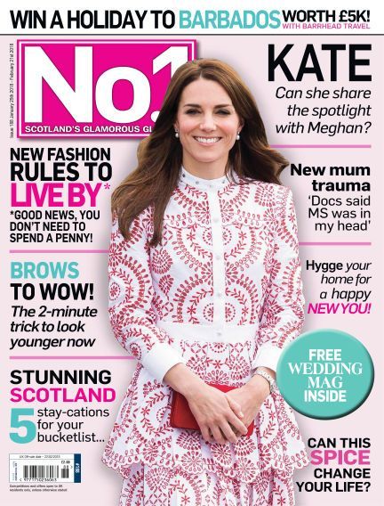 Catherine Duchess of Cambridge - No.1 Magazine Cover [United Kingdom] (25 January 2018)