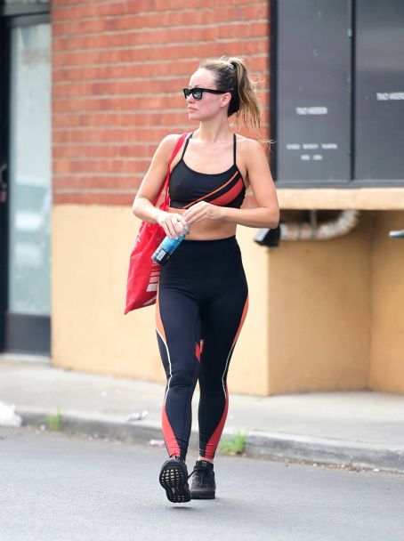 Olivia Wilde – Pictured leaving the gym after her workout in Los Angeles