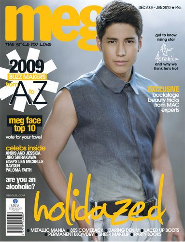 Aljur Abrenica - Meg Magazine [Philippines] (December 2009)