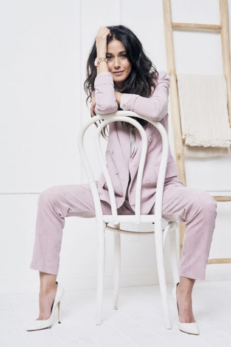 Emmanuelle Chriqui, Hey Beauti Magazine March 2019 Cover Photo - United