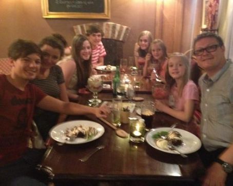 Louis Tomlinson and Eleanor Calder
