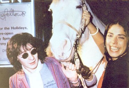 Julian Lennon's birthday - her present to him was a horse