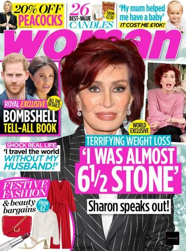 Sharon Osbourne, Woman Magazine 18 December 2023 Cover Photo - United ...