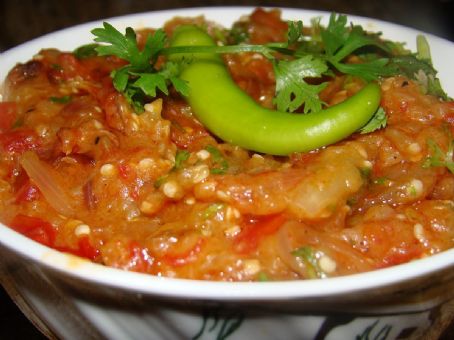 Baingan bharta