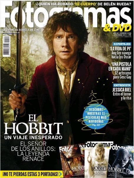Martin Freeman - Fotogramas Magazine Cover [Spain] (December 2012)