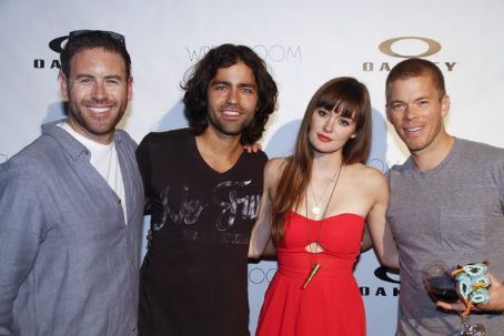 Adrian Grenier and Emily Caldwell