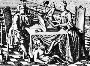 Johann Sebastian Bach and Anna Magdalena Bach
