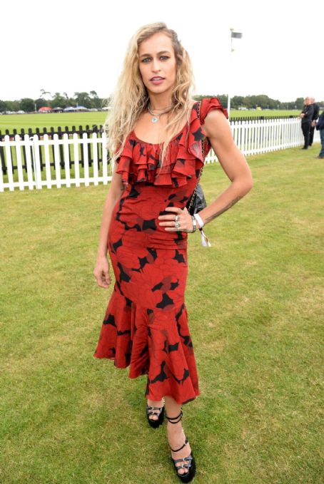 Alice Dellal Cartier Queens Cup Polo in Windsor FamousFix post