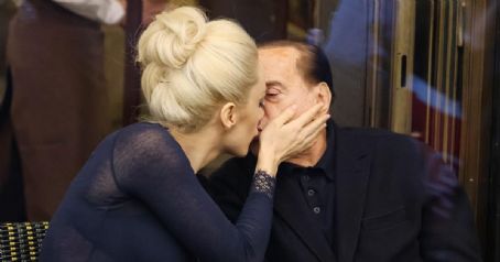 Marta Fascina and Silvio Berlusconi