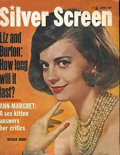 Natalie Wood, Silver Screen Magazine June 1963 Cover Photo - United States