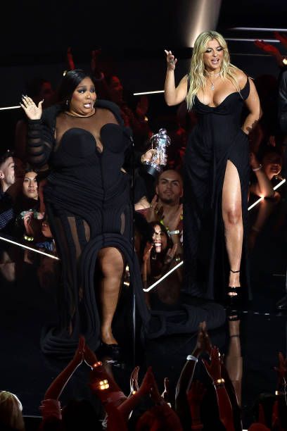 Lizzo and Bebe Rexha - The 2022 MTV Video Music Awards