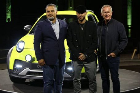 Neymar Jr Presents New e.GO Electric Car In Berlin