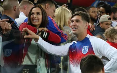 John Stones and Millie Savage