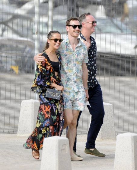 Alicia Vikander – With Michael Fassbender seen in Ibiza