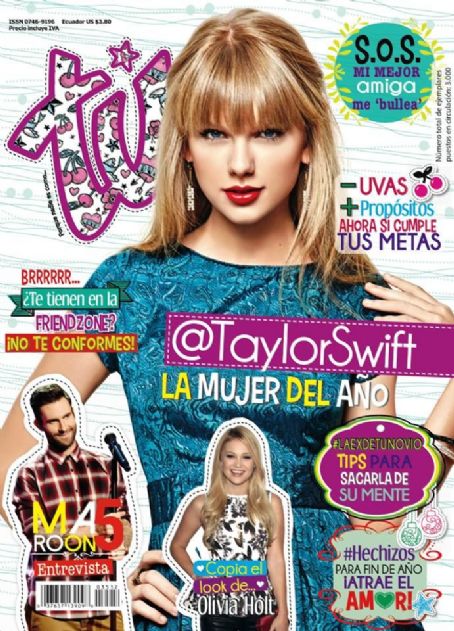 Taylor Swift, Tu Magazine December 2014 Cover Photo - Ecuador