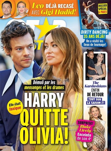 Olivia Wilde and Harry Styles - Star Systeme Magazine Cover [Canada] (7 October 2022)